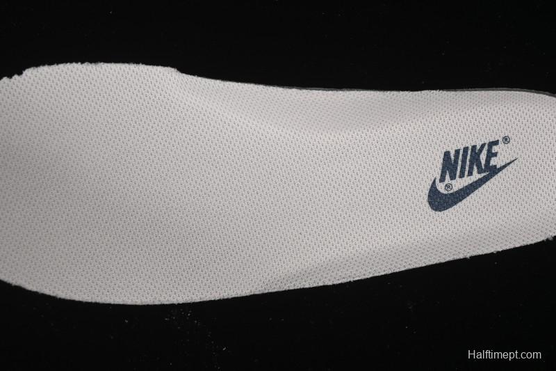 Nike Air Force 1 '07 Low Dior Collaboration Blue Four Small Silver Swoosh Casual Sneakers - XS2869-001