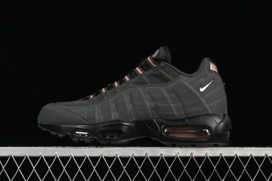 Nike Air Max 95 Retro Cushioned Running Shoes - HQ6457-001