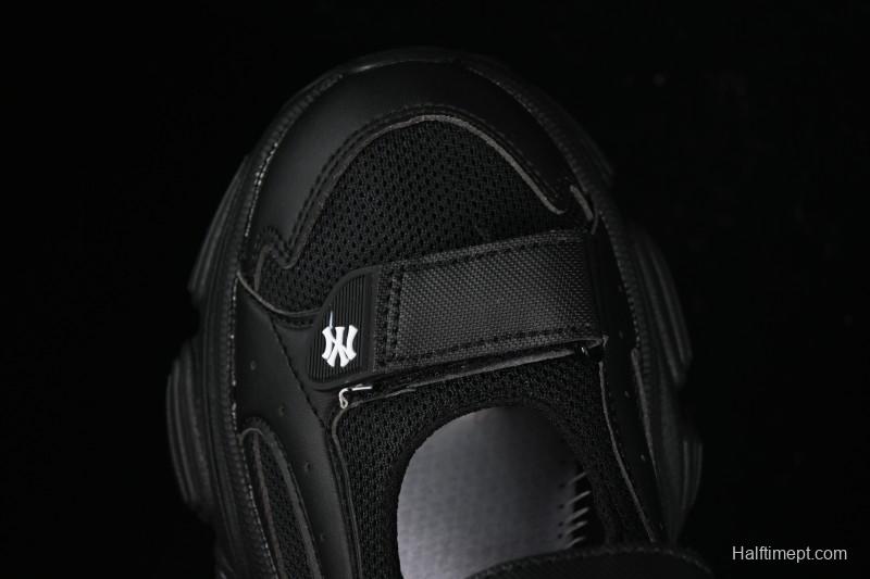 Adidas NY MLB Winner Chunky Mask New York Yankees Height Increase Platform Sandals - 3ASDW015350BKS