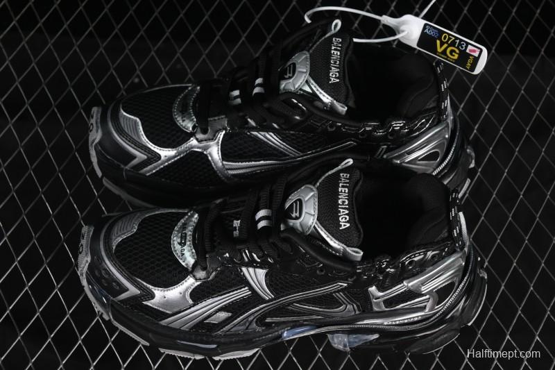 Balenciaga Runner Kith Four Color Retro Casual Shoes - W3RMU1100