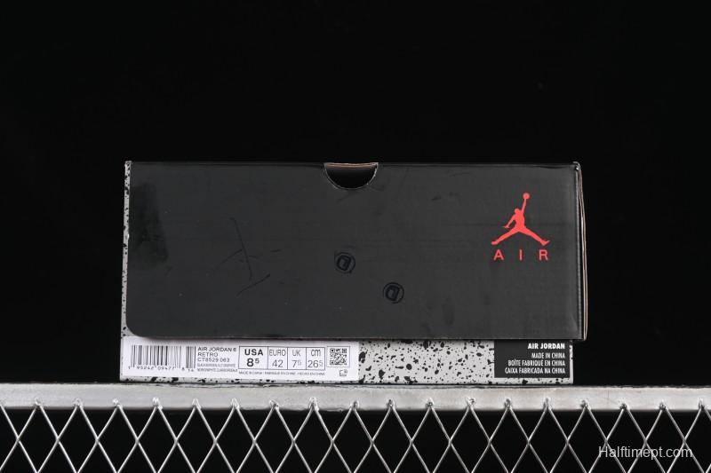 Nike Air Jordan 6 Retro Bordeaux Premium Suede Sneakers - CT8529-063