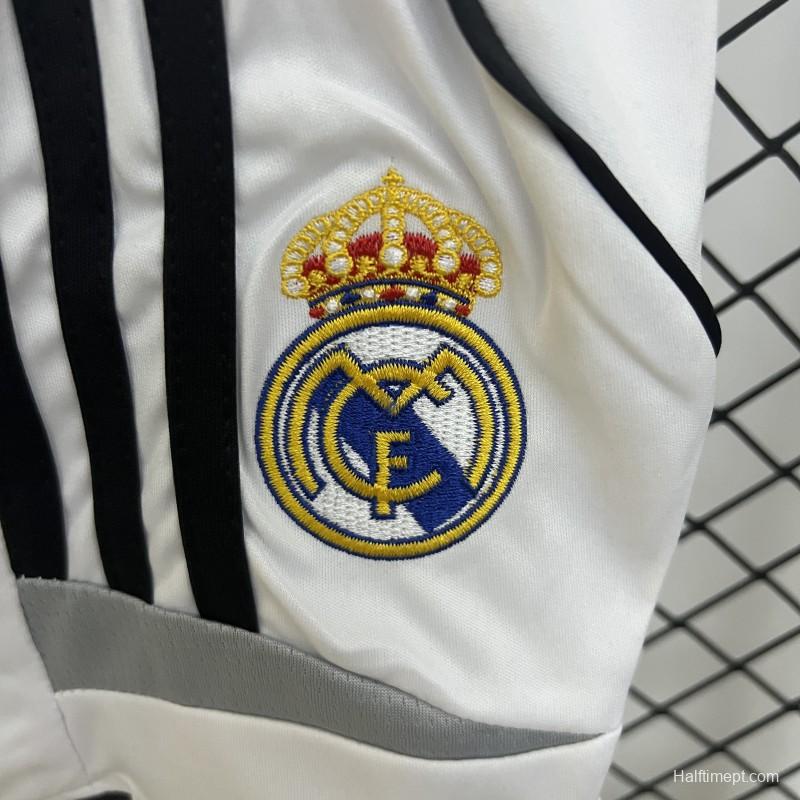 Retro 06/07 Kids Real Madrid Home Size 16-28 Jersey