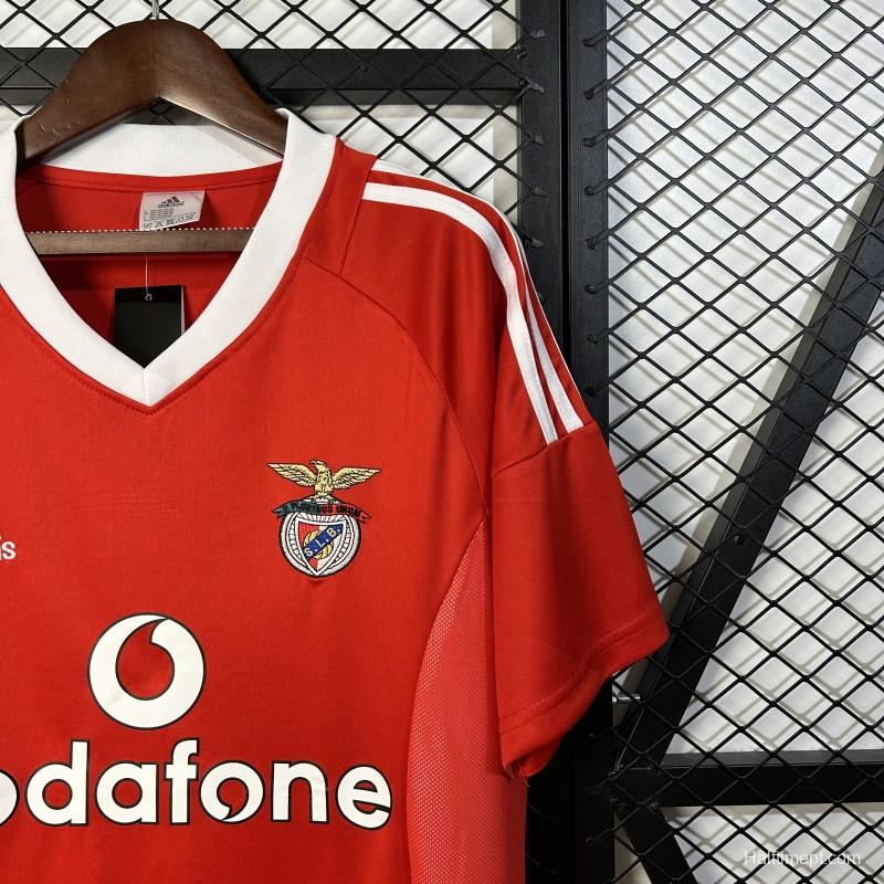 Retro 02/03Benfica Home Jersey