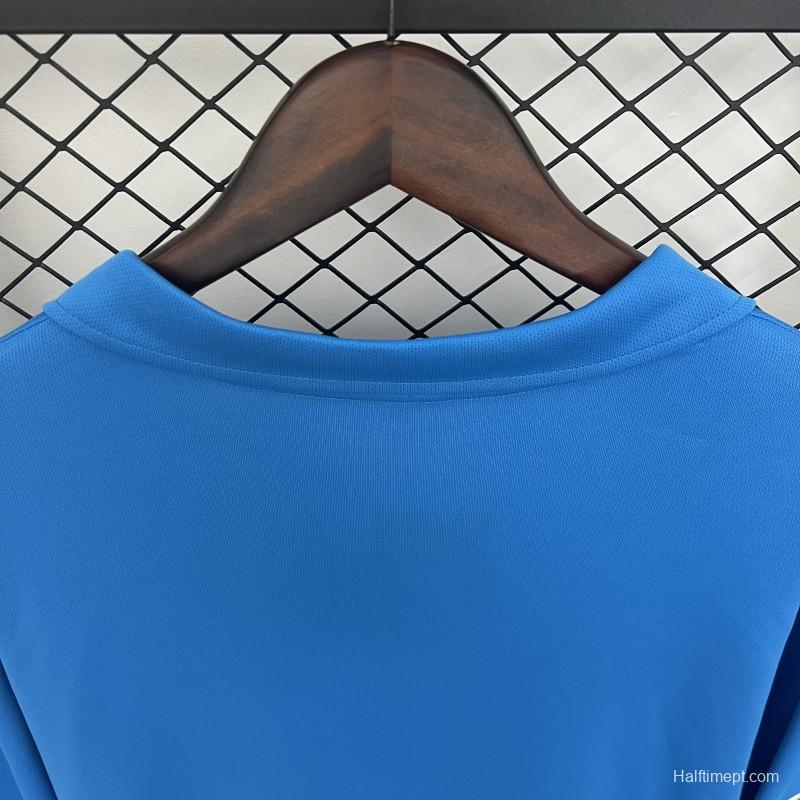 87/88 Retro Long Sleeve Napoli Home Jersey