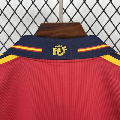 Retro 1998 Spain Home Jersey