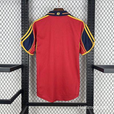 Retro 1998 Spain Home Jersey