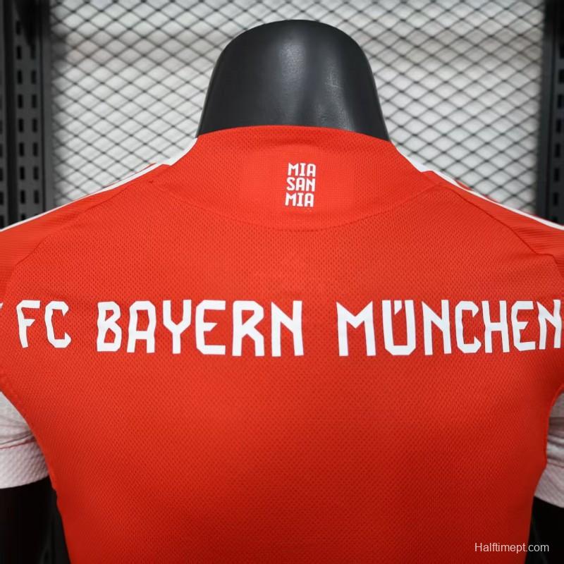 Player Version 25/26 Bayern Munich Home Jersey