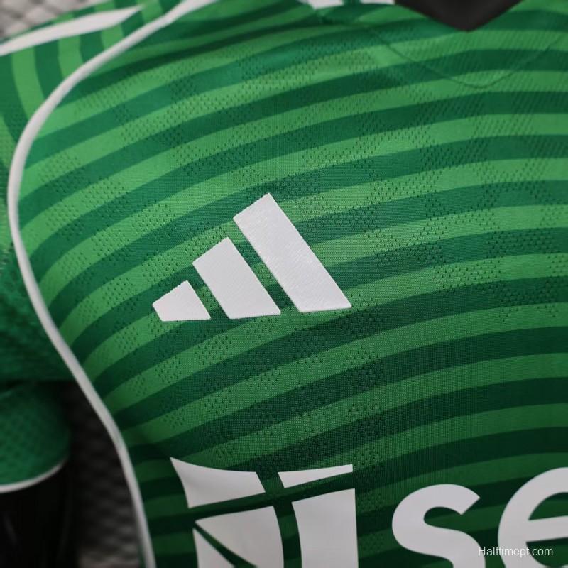 Player Version 25/26 Newcastle United Away Green Jersey