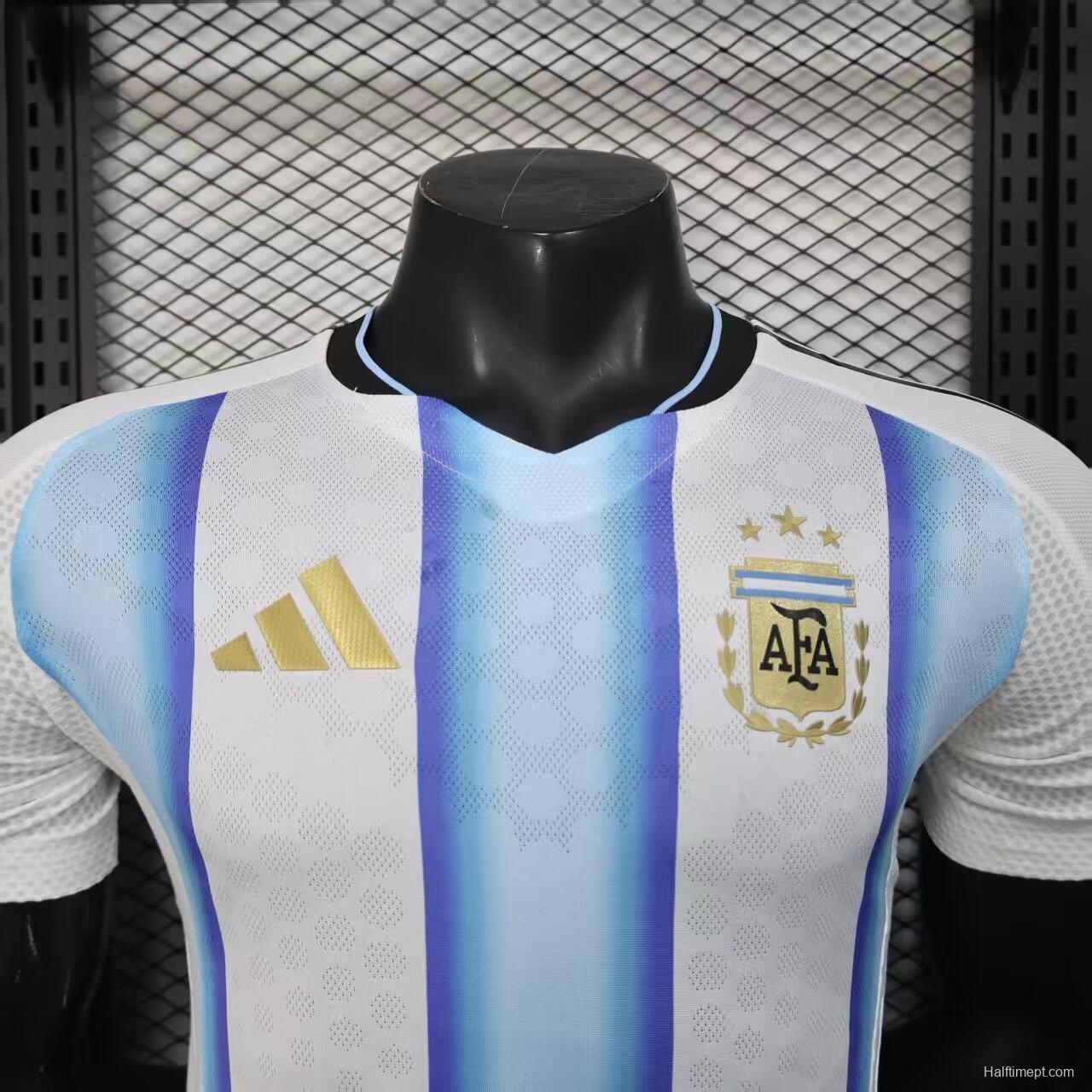Player Version 2025 Argentina Home Jersey