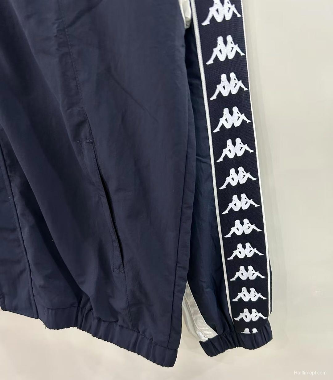 25/26 Real Madrid 1967 Style Black/White Windbreaker