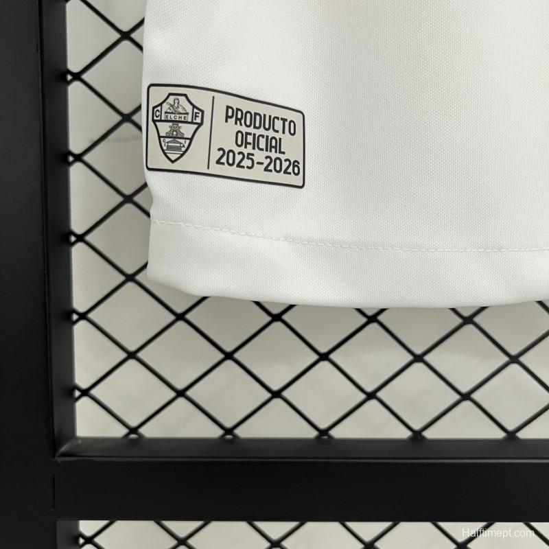 25/26 Elche Home Jersey