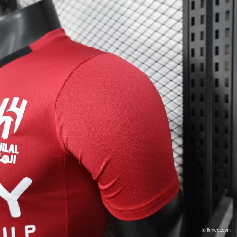 Player Version 25/26 Al Hilal Red Jersey