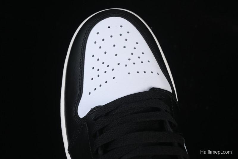 Nike Air Jordan 1 Mid AJ1 Black White Orange - DQ8426-801