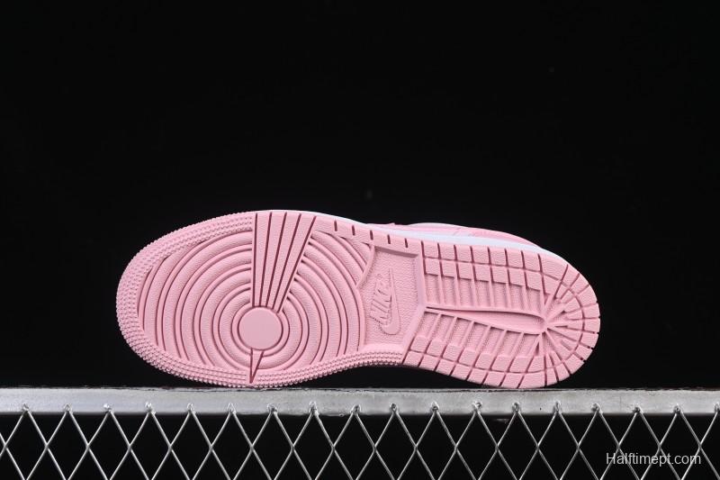 Nike Air Jordan 1 Low AJ1 Pearl Pink Low-top Casual Sneakers - 553560-614
