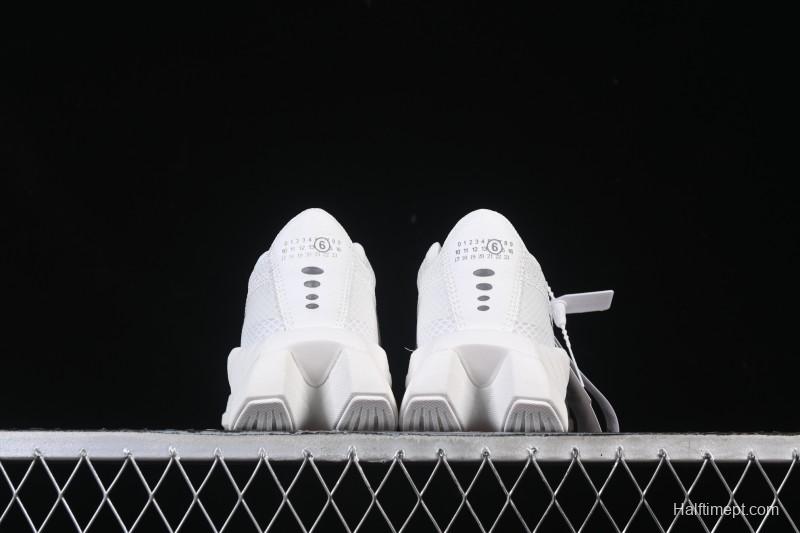 Maison Margiela MM6 x Salomon Spectur Low-Top Lace-Up Casual Lifestyle Shoes in White - AJE5