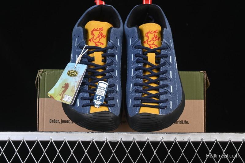 Keen Jasper Japanese Street Retro Outdoor Shoes - 2266 Darkblue