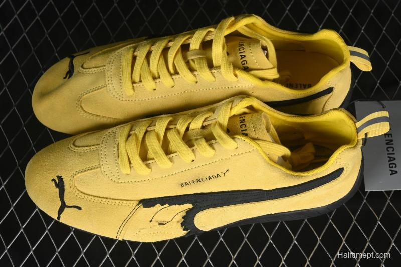 Puma The Open Product x Puma Speedcat Paris Collaboration Low-Top Lifestyle Casual Shoes - 406519-06