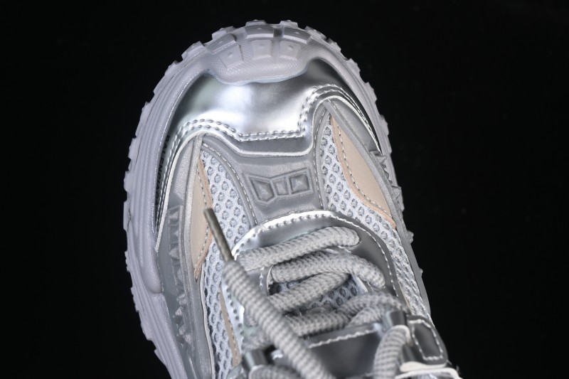 Balenciaga Silver Anti-Slip Casual Kids Shoes - J.C3