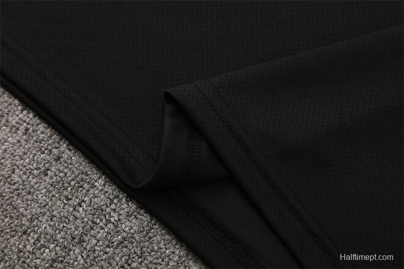 25/26 PSG Black T90 with XS Short Sleeve+Soccer Shorts