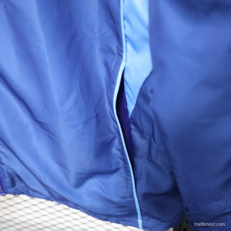 25/26 Club America Blue Windbreaker (with Inner Lining)