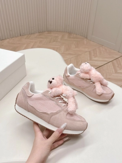 13DEMARZO Casual Bear Embellished Sneakers - LY00300