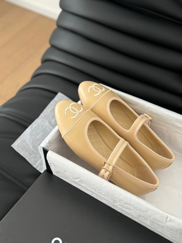 Chanel 2025 SS Runway Mary Jane Flats - LY00