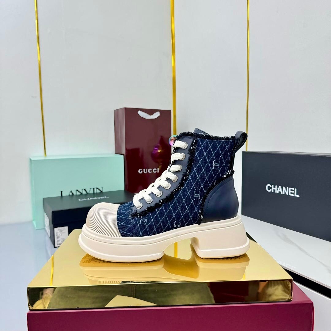 Chanel 2025/SS Short Boots Essential Autumn Winter Fashion Item - LY00380