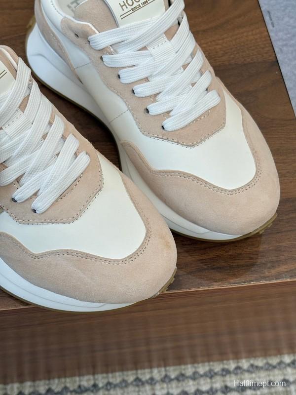 Hogan H-STRIPES Series Couple Thick Sole Dad Shoes Sneakers - AS00350