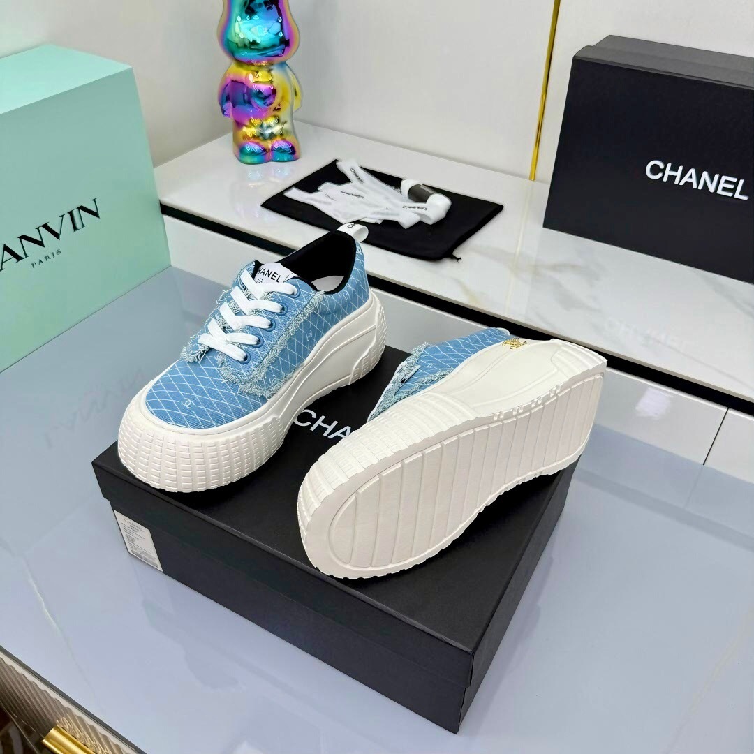 Chanel 2025/SS Small Chanel Loafers Panda Shoes - LY00330