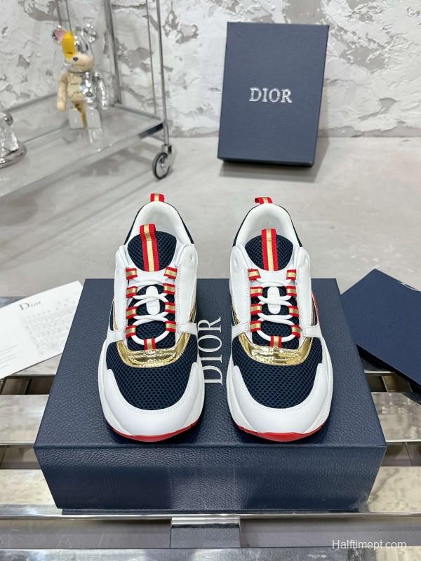 Dior B22 Series Classic Mesh Casual Sneakers Dad Shoes - LY00340