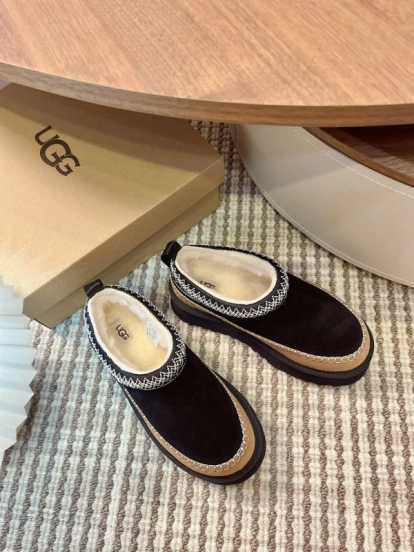 UGG Ethnic Tazz Series Thickened Heightening Slippers One-Step On - MJ00220