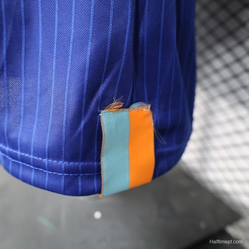 Player Version 25/26 Newcastle United Third Blue Long Sleeve Jersey