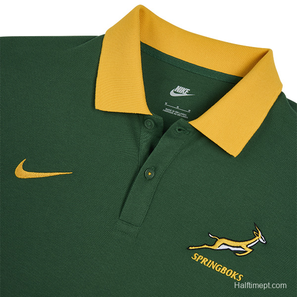 2026 South Africa Green Polo Rugby Jersey