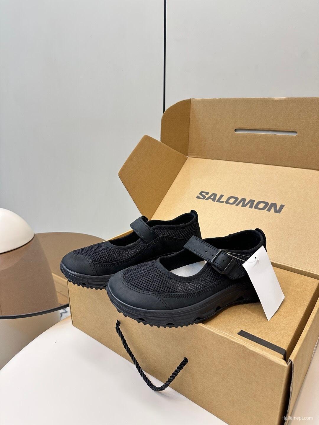 Salomon 2025 SS Mary Jane Platform Sports Shoes - LY00280