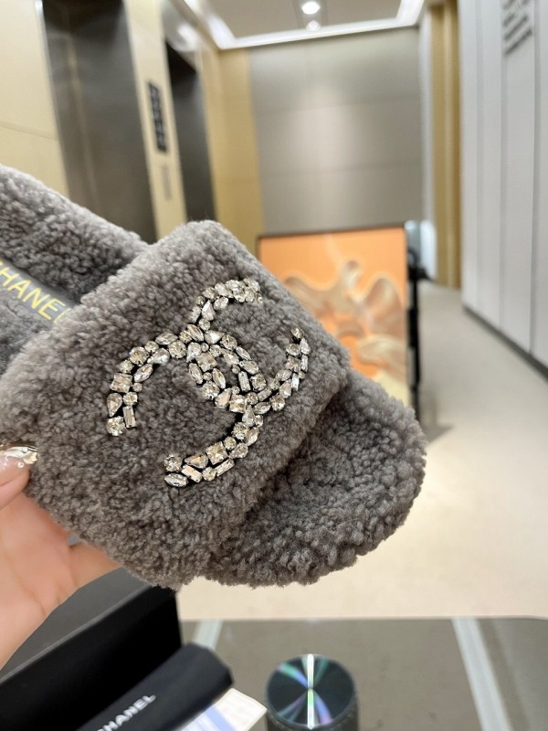 Chanel 2025 SS New Wool Slippers Soft Fine Wool - LY00280