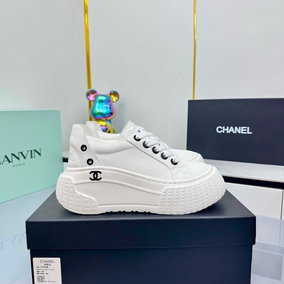 Chanel 2025 SS Panda Loafers Casual Sports Shoes - LY00330