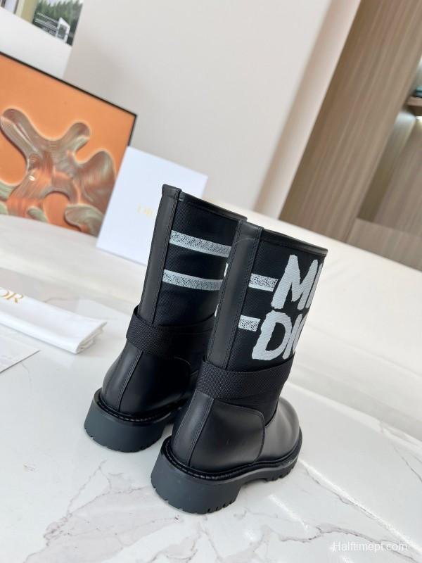 Dior 2025/SS Autumn Winter Boots Retro Work Boots Slip-On - LY00320