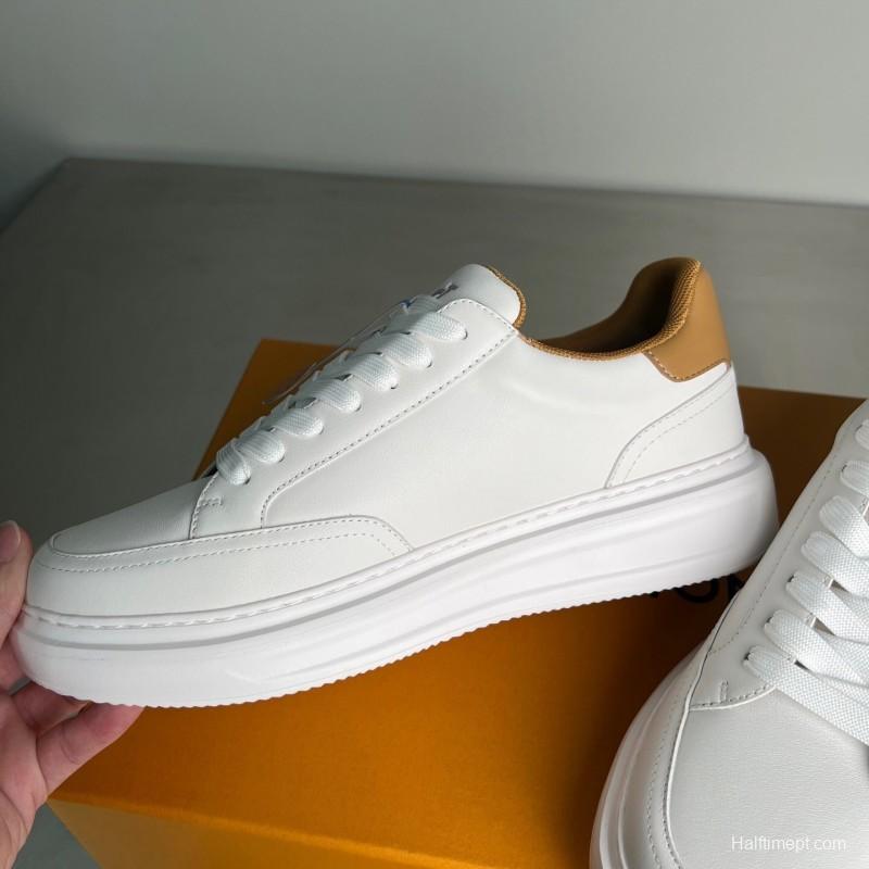 Louis Vuitton Beverly Hills Low-Top Fashion Sneakers Unisex Couple Style - YC