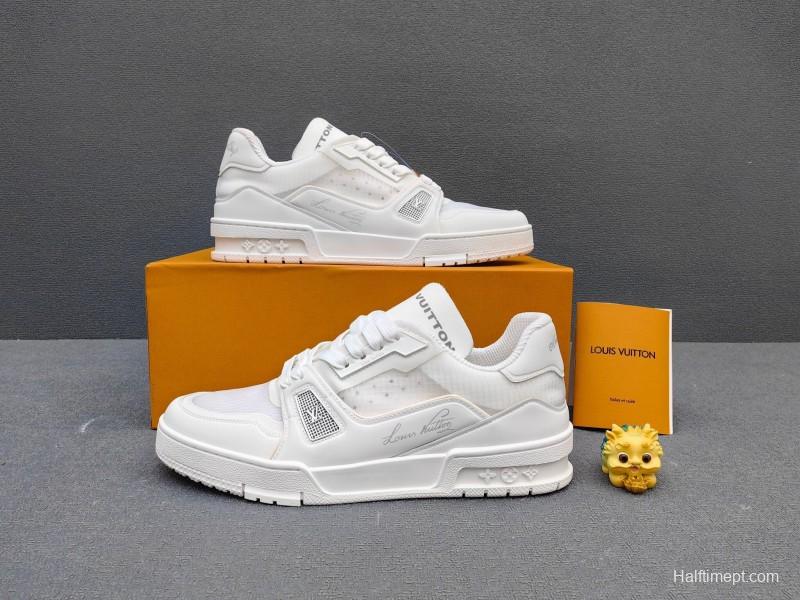 Lv Tarine Retro Basketball-Inspired Trainers - AS00400