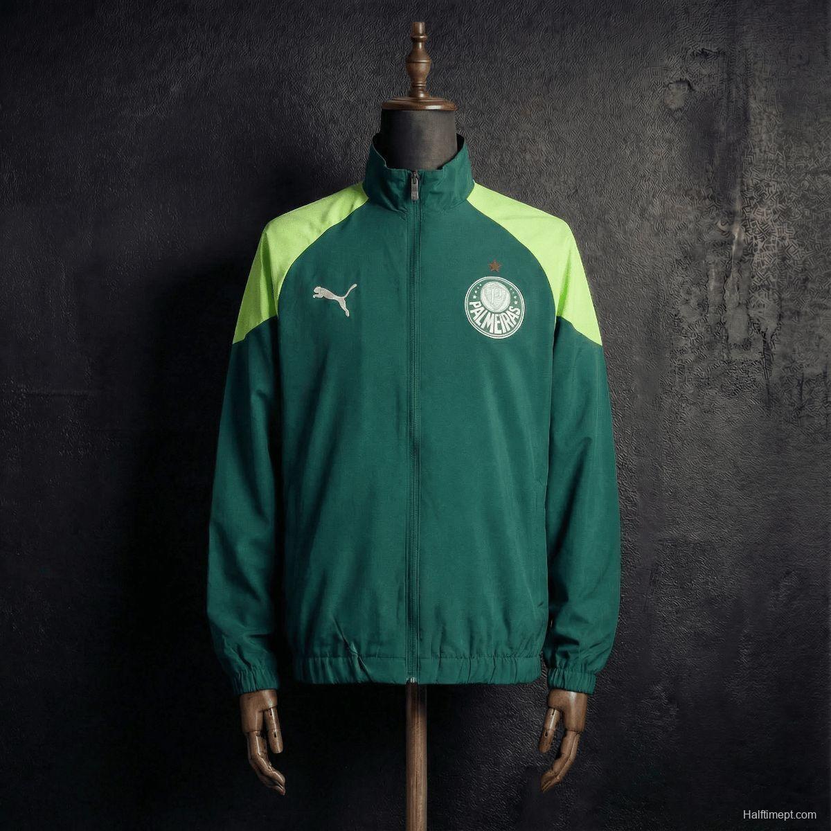 2026 Palmeiras Green Jacket Windbreaker