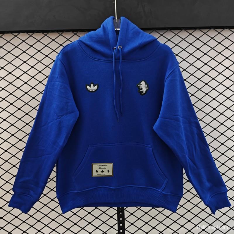 25/26 Juventus Embroidered Logo Hoodie 9 Colors