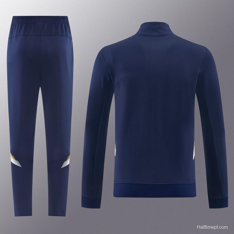 2026 NIKE Navy Full Zipper Jacket + Long Pants