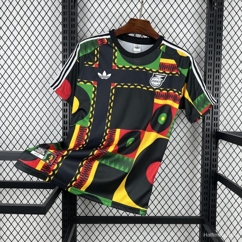 2026 Mens Jamaica X Bob Marley Travel Jersey