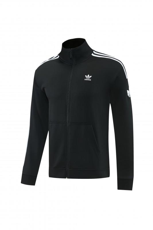2026 Adidas Black Full Zipper Jacket + Long Pants