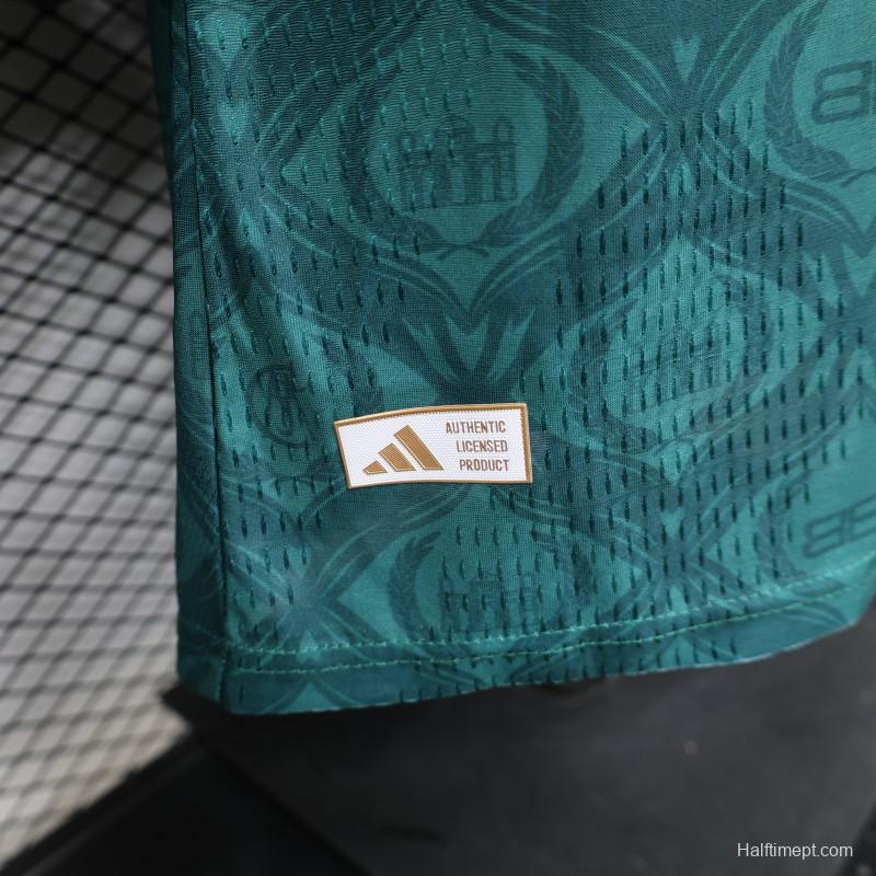 Player Version 26/27 Real Madrid Green Gold Third Special Edition Jersey