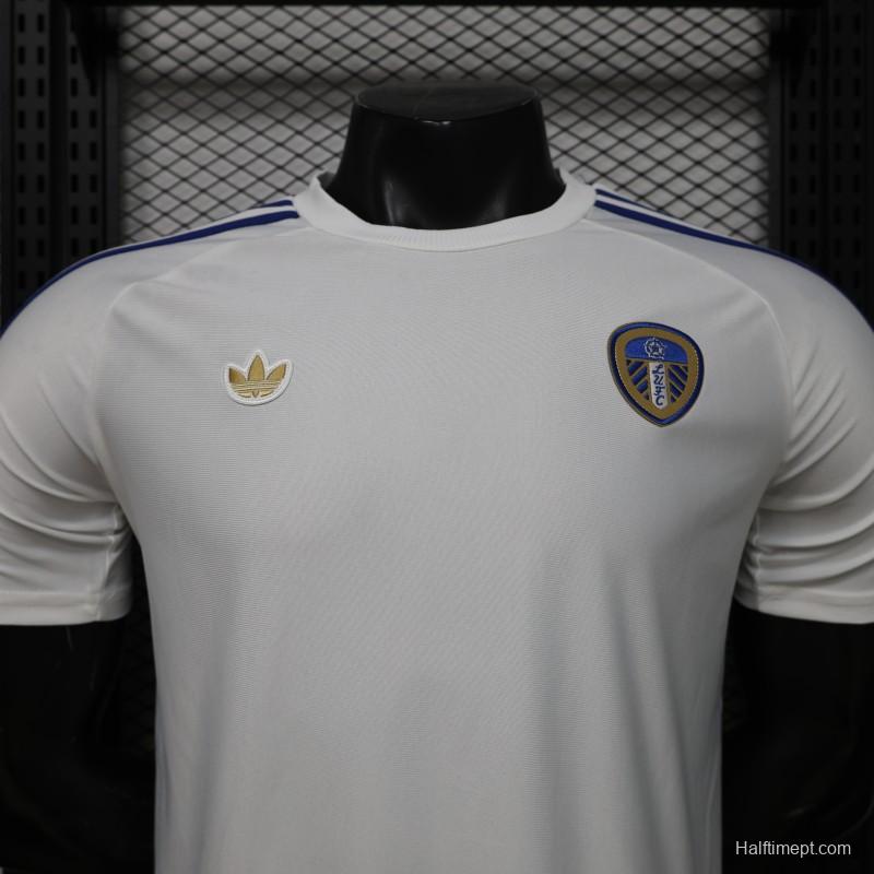 Player Version 25/26 Leeds United White  Home  Jersey