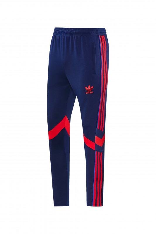 2026/27 Adidas Originals Red  Full Zipper Jacket Tracksuit + Navy Blue Long Pants