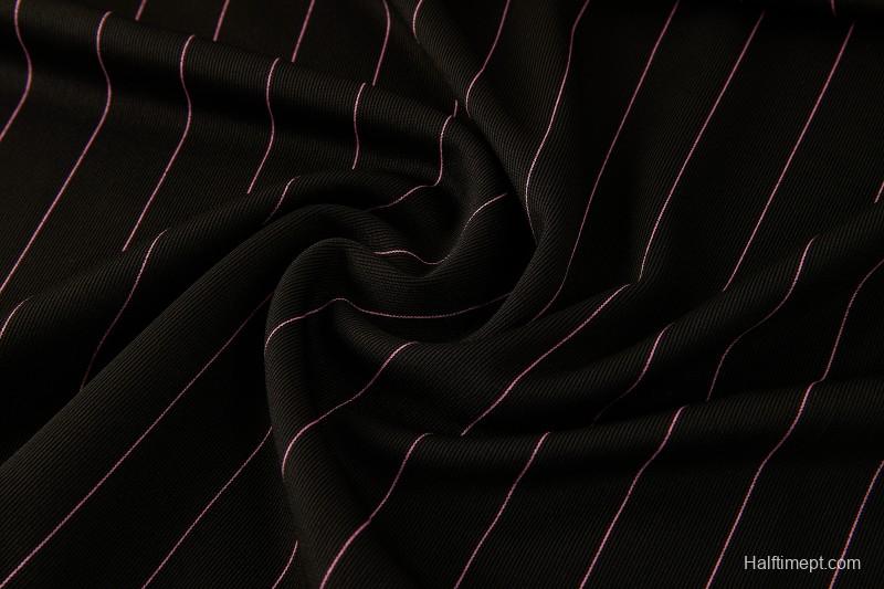 2026/27 Inter Miami CF Black Pinstripe Short Sleeve+Soccer Shorts