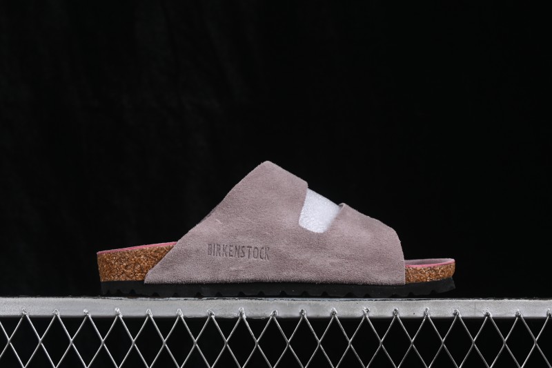 Birkenstock Arizona Soft Footbed Sandals with Shearling Lining and Cushioned Cork Midsole - 1009527