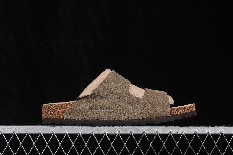 Birkenstock Arizona Soft Footbed Sandals with Sheepskin Lining and Cork-Latex Sole - 0951301